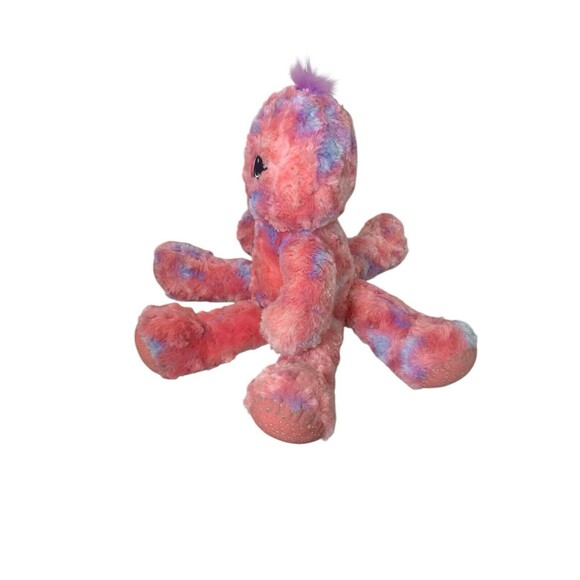 Build A Bear 12 Inch Pink Octo Octopus Plush Stuffed Toy 2014 - Picture 3 of 12